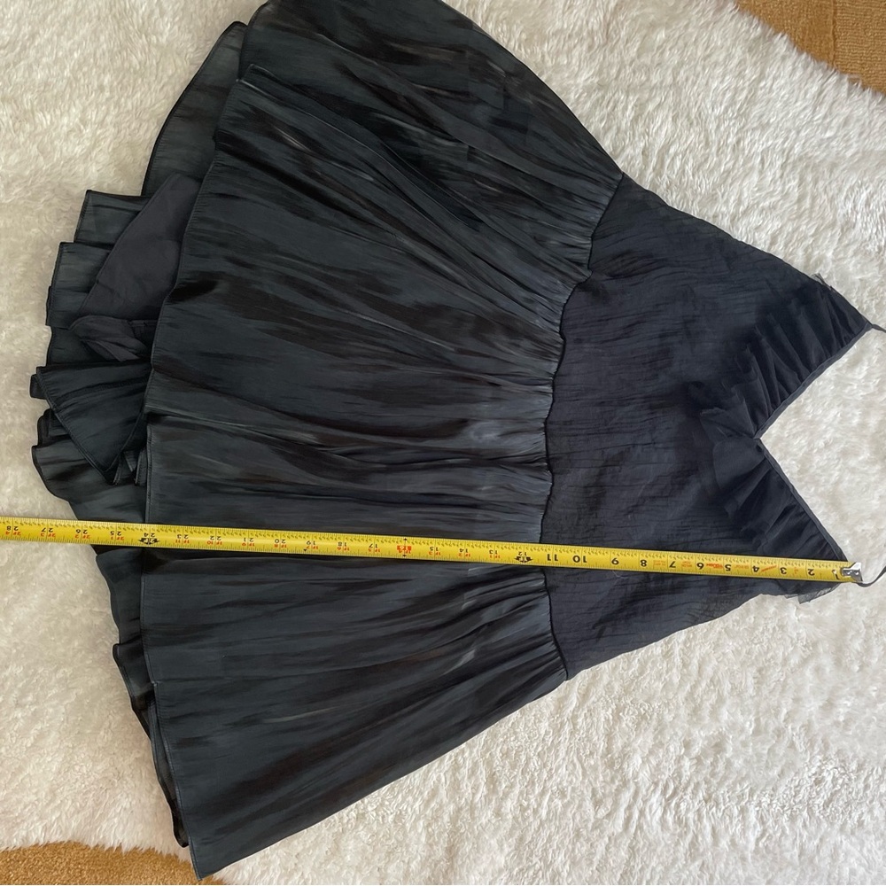 Free People Do a Twirl tiered ruffle halter backless mini skirt romper - Picture 11 of 14